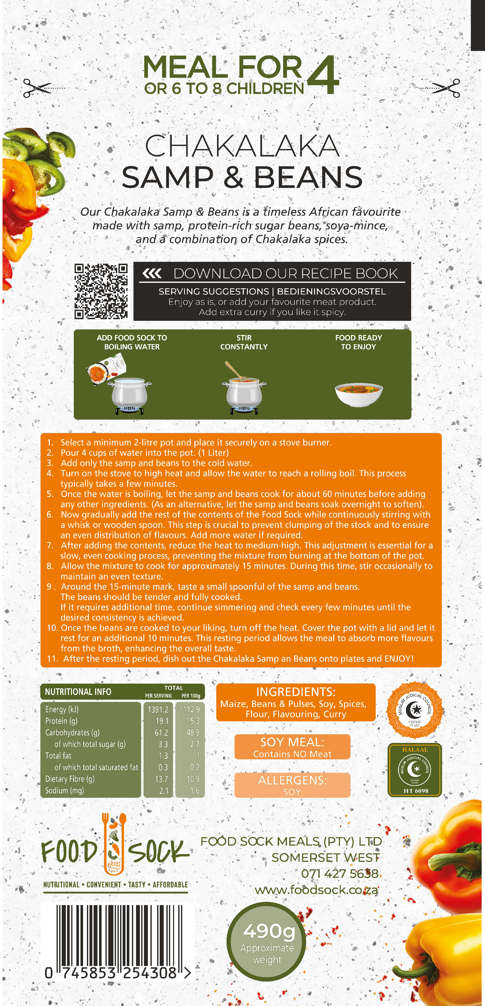 25556_Food_Socks_Bag_-_Chakalaka_Samp_Beans_Disc_Chem_Proofs